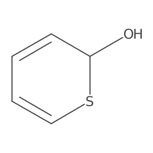 2H-thiopyran-2-ol结构式