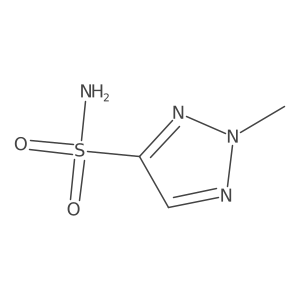 2-methyl-2H-1,2,3-triazole-4-sulfonamide Structure