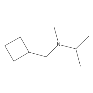 (Cyclobutylmethyl)(methyl)(propan-2-yl)amine Structure
