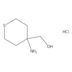 (4-Aminothian-4-yl)methanol hydrochloride Structure