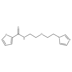 N-(2-(2-(1H-imidazol-1-yl)ethoxy)ethyl)furan-2-carboxamide Structure