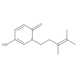 5-Amino-1-(3,4-dimethylpent-3-en-1-yl)-1,2-dihydropyridin-2-one Structure