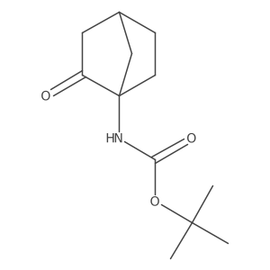 1-(Boc-amino)bicyclo[2.2.1]heptan-2-one Structure