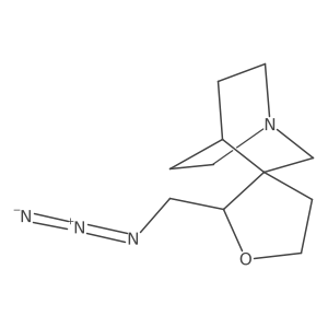 2'-(Azidomethyl)-4-azaspiro[bicyclo[2.2.2]octane-2,3'-oxolane] Structure