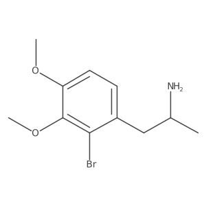 (2S)-1-(2-bromo-3,4-dimethoxyphenyl)propan-2-amine Structure