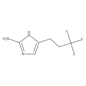5-(3,3,3-trifluoropropyl)-1H-imidazol-2-amine Structure