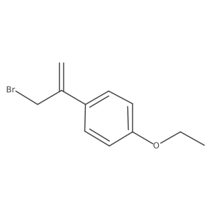 1-(3-Bromoprop-1-en-2-yl)-4-ethoxybenzene Structure