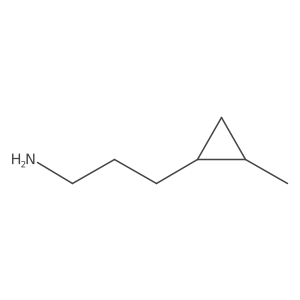 3-(2-Methylcyclopropyl)propan-1-amine Structure