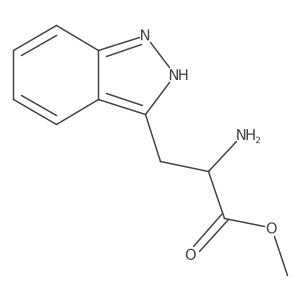methyl (2S)-2-amino-3-(2H-indazol-3-yl)propanoate Structure