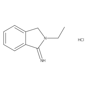 2-Ethyl-3H-isoindol-1-imine;hydrochloride Structure