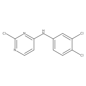 2-Chloro-N-(3,4-dichlorophenyl)-4-pyrimidinamine Structure
