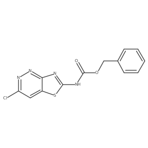 benzyl N-{3-chloro-[1,3]thiazolo[4,5-c]pyridazin-6-yl}carbamate结构式