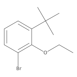 1-Bromo-3-(tert-butyl)-2-ethoxybenzene Structure