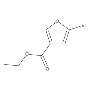 Ethyl 5-bromofuran-3-carboxylate Structure