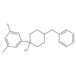 1-Benzyl-4-(3,5-dimethylphenyl)piperidin-4-ol Structure