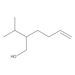 2-(Propan-2-yl)hex-5-en-1-ol结构式