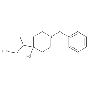 4-(1-Aminopropan-2-yl)-1-benzylpiperidin-4-ol Structure