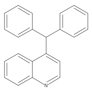 4-(Diphenylmethyl)quinoline Structure