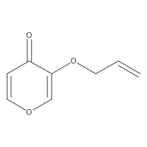 3-(Allyloxy)-4H-pyran-4-one结构式