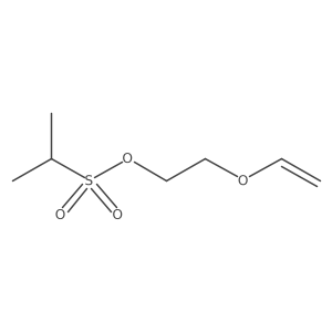 2-(Ethenyloxy)ethyl 2-propanesulfonate结构式