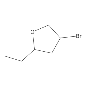 4-Bromo-2-ethyloxolane结构式