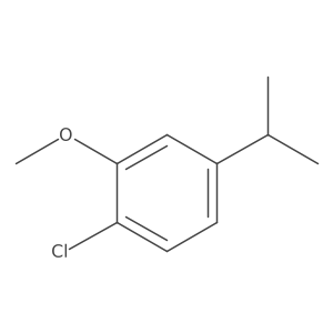 1-Chloro-4-isopropyl-2-methoxybenzene Structure