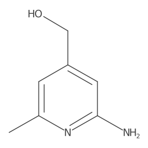 (2-Amino-6-methylpyridin-4-yl)methanol结构式