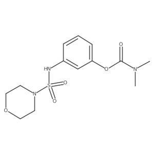 3-(Morpholine-4-sulfonamido)phenyl dimethylcarbamate Structure