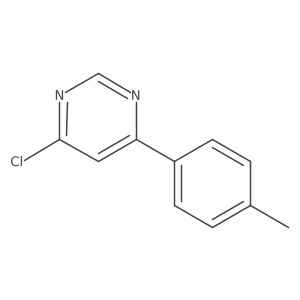 4-Chloro-6-(p-tolyl)pyrimidine Structure