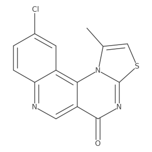 C14H8ClN3OS Structure