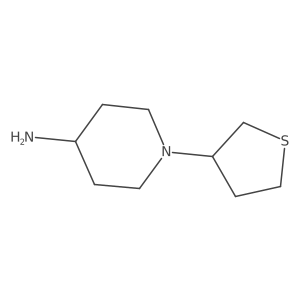 1-(Thiolan-3-yl)piperidin-4-amine Structure