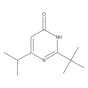 2-Tert-butyl-6-(propan-2-yl)-3,4-dihydropyrimidin-4-one Structure