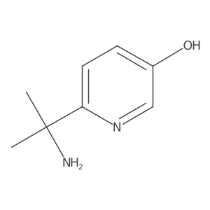 6-(1-Amino-1-methylethyl)-3-pyridinol结构式