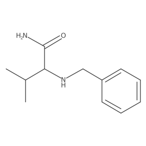2-(Benzylamino)-3-methylbutanamide Structure
