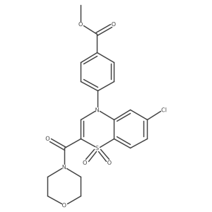 N-{3-methoxy-2-[(methylamino)carbonyl]-1-benzothien-5-yl}-2-furamide Structure