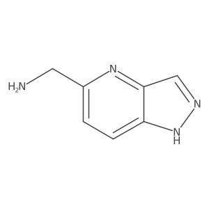 (1H-Pyrazolo[4,3-b]pyridin-5-yl)methanamine结构式