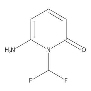 6-Amino-1-(difluoromethyl)pyridin-2(1H)-one Structure