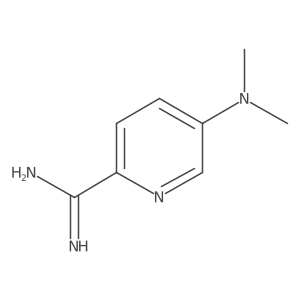 5-(Dimethylamino)pyridine-2-carboximidamide Structure