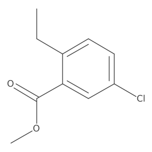 Methyl 5-chloro-2-ethylbenzoate Structure