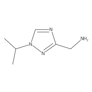 [1-(propan-2-yl)-1H-1,2,4-triazol-3-yl]methanamine Structure