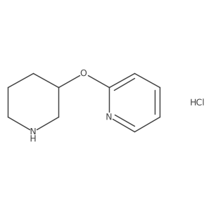 (S)-2-(piperidin-3-yloxy)pyridine hydrochloride Structure