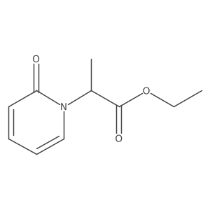 Ethyl 2-(2-oxopyridin-1(2H)-yl)propanoate Structure