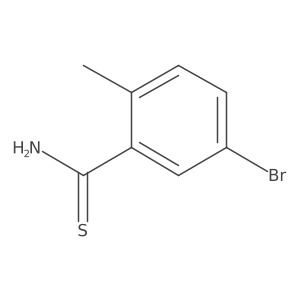 5-Bromo-2-methylbenzene-1-carbothioamide Structure