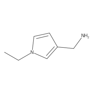 (1-ethyl-1H-pyrrol-3-yl)methanamine Structure