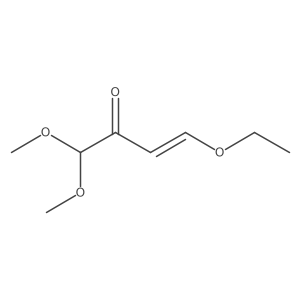 4-Ethoxy-1,1-dimethoxybut-3-en-2-one结构式
