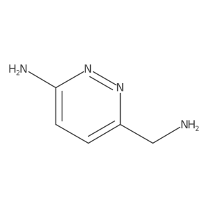 6-(Aminomethyl)pyridazin-3-amine结构式
