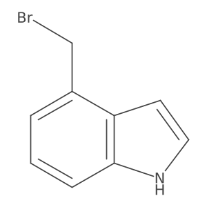 4-(Bromomethyl)-1h-indole结构式