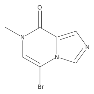 5-Bromo-7-methylimidazo[1,5-a]pyrazin-8(7h)-one结构式