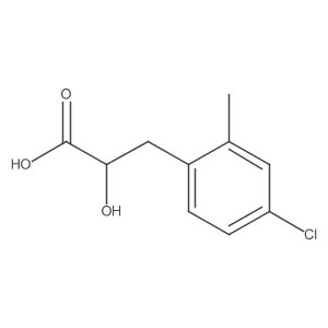 3-(4-Chloro-2-methylphenyl)-2-hydroxypropanoic acid结构式