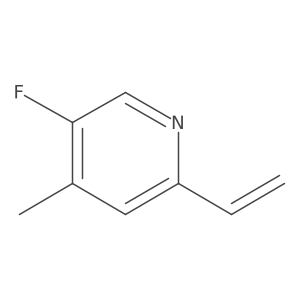 5-Fluoro-4-methyl-2-vinylpyridine Structure